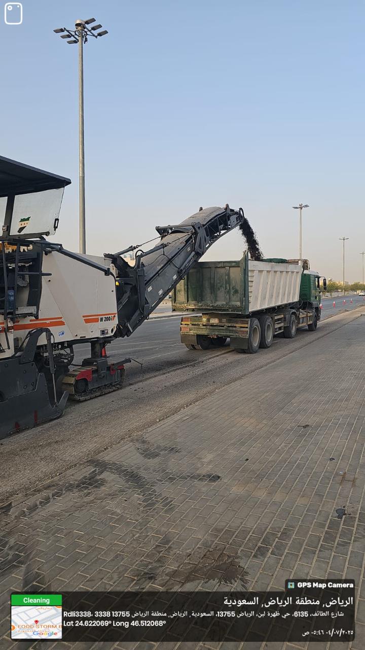 EXCAVATION AND REASPHALTING WORK