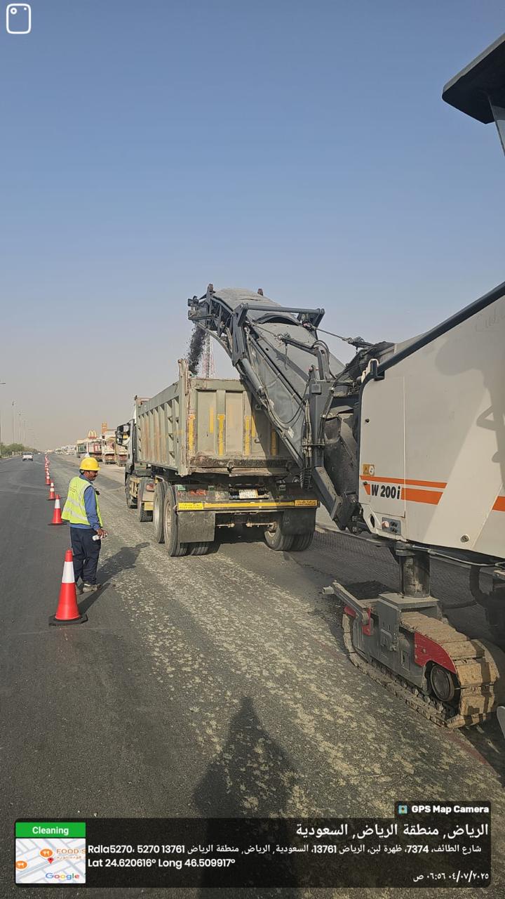 EXCAVATION AND REASPHALTING WORK